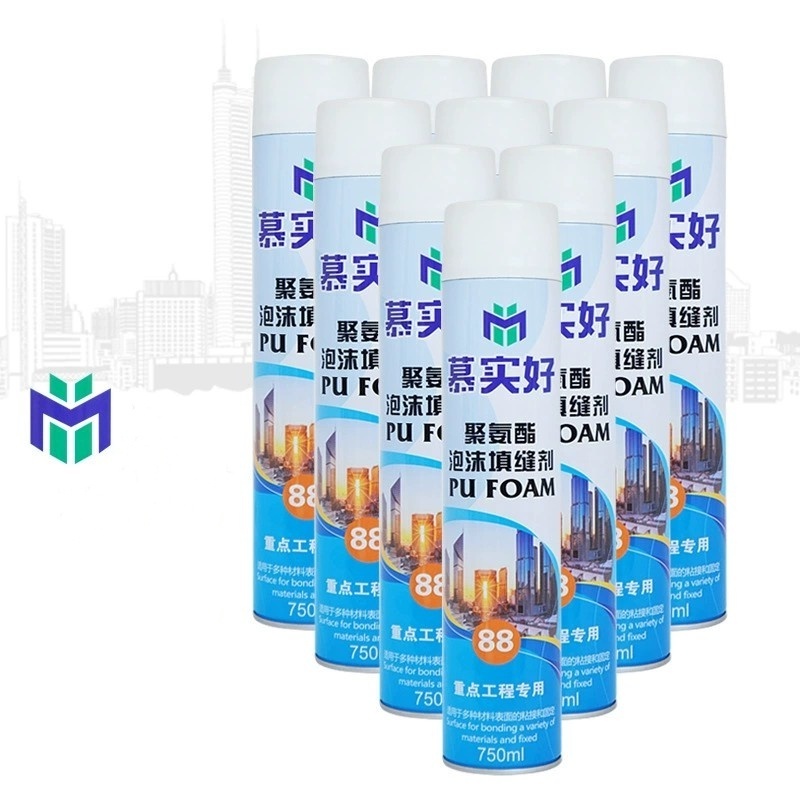 Hot New Products polyurethane Foam Multi Use Fireproof Water Resistant Touch And Seal Upc Urethane Wall Spray Foam