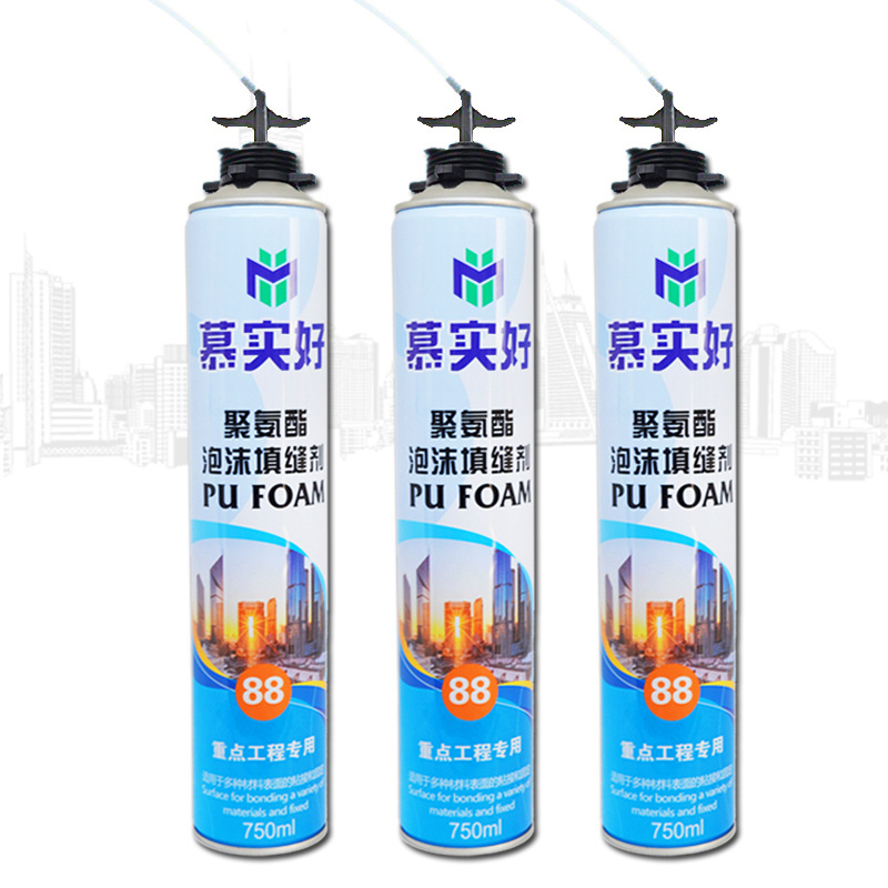 High Quality and Good Price Multi Purpose Adhesive with Spray High Density wd40 Spray Spray PU Foam