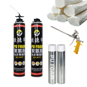 Great Price 750ML Fiber Fix Door and Windows Professional Mounting Fire Resistance Wd40 Spray PU Foam