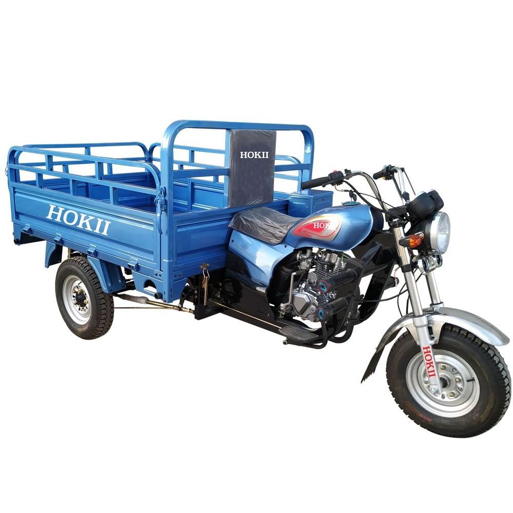 KAMAX heavy carry load motorized 3 wheel cargo motorcycle tricycle customized 300cc/250cc gasoline trimotos