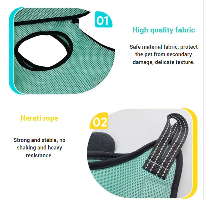 Dog Hammock Restraint Bag Pet Dog Grooming Hammock Harness for Cats And Dogs Restraint Bag 12 in 1 Pet Grooming Hammock