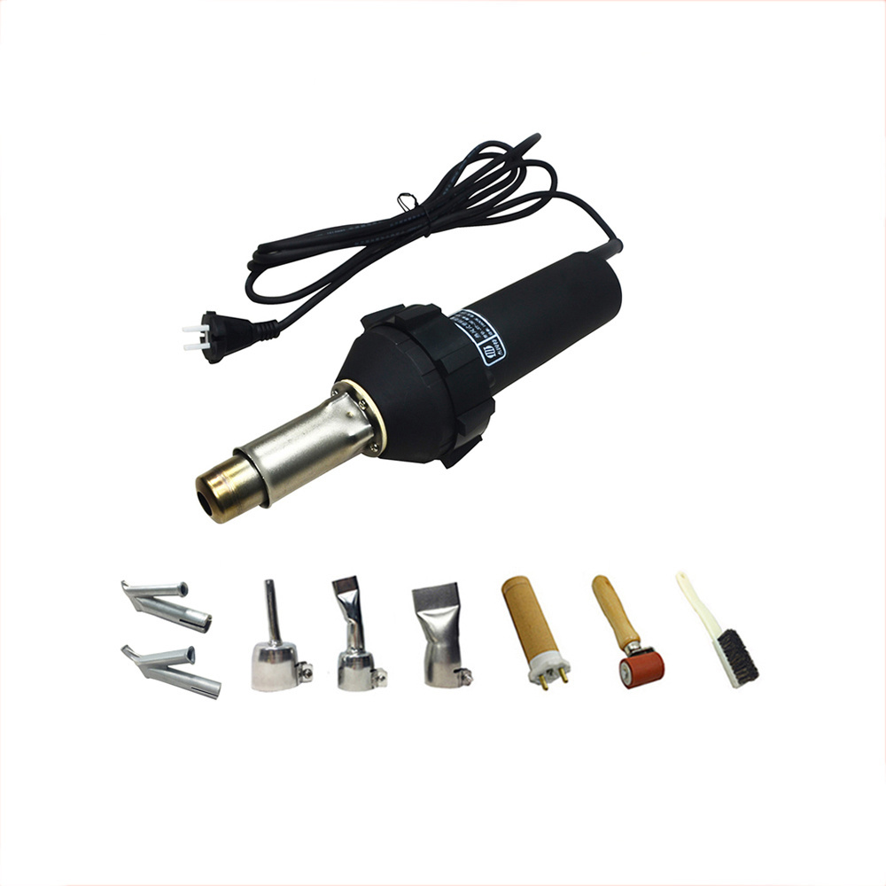 Polyfusion High Quality Welding Heat Air Gun Kit 220v 1600w Welding Torch Professional Pvc Plastic Welding Tools