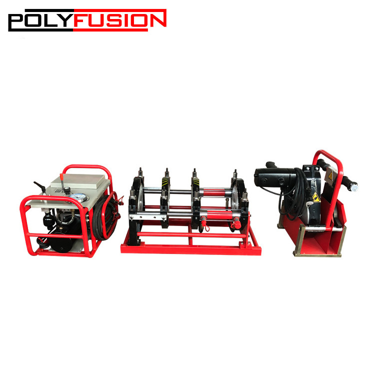 Factory Supply Thermofusion Welding Machine 200mm Hydraulic Butt Fusion Welding Machine Plastic Pipe Welding