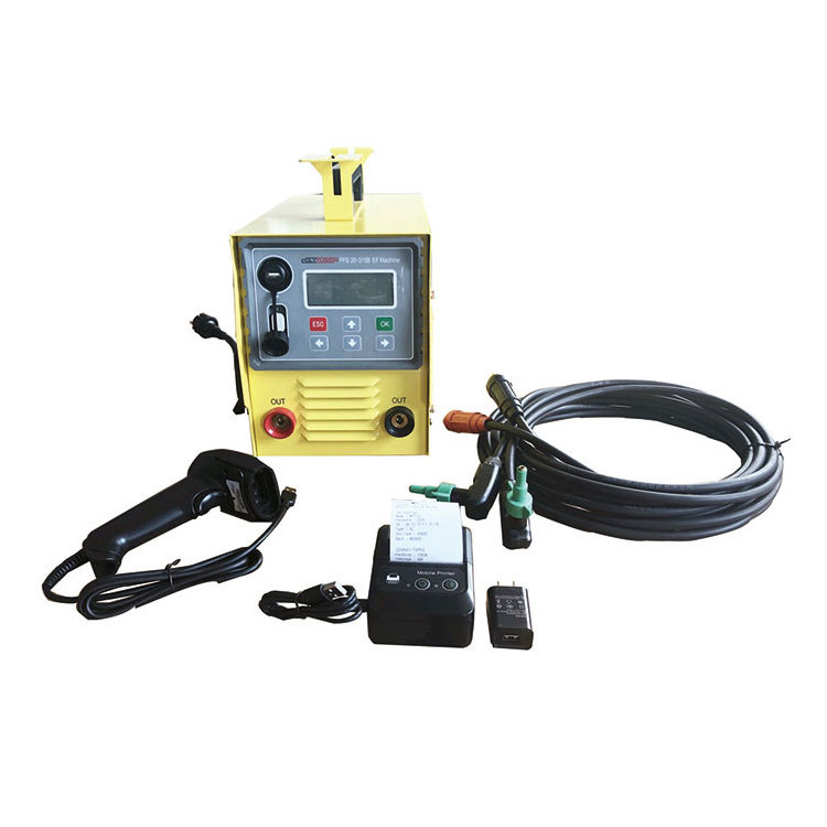 PFE20-315B hdpe electrofusion machine price ppr PE pipe jointing electric welding machine for Electrofusion fittings welding