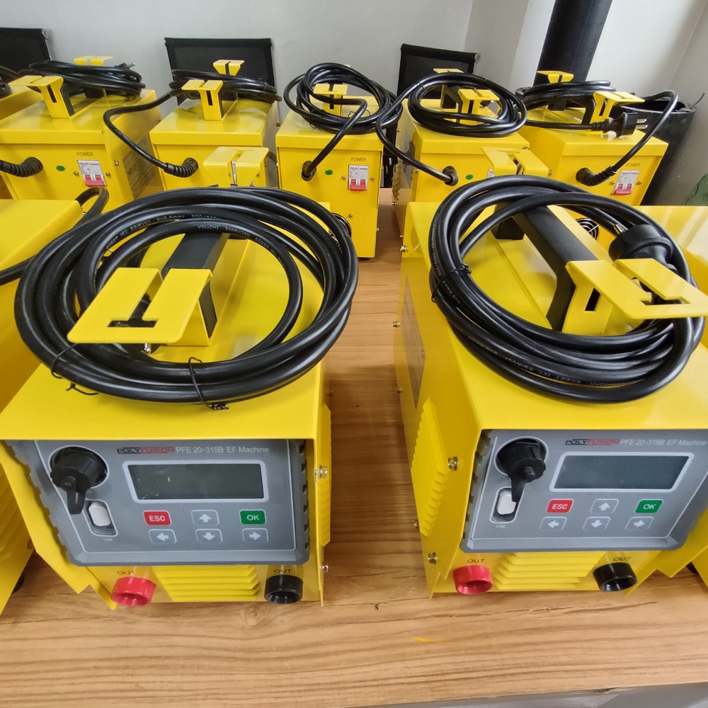 PFE20-315B hdpe electrofusion machine price ppr PE pipe jointing electric welding machine for Electrofusion fittings welding