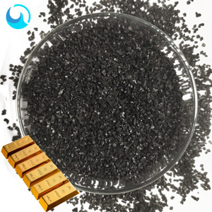 6x12 Mesh Coconut Shell Charcoal  Activated Carbon Granular For Gold Recovery Mining In Venezuela