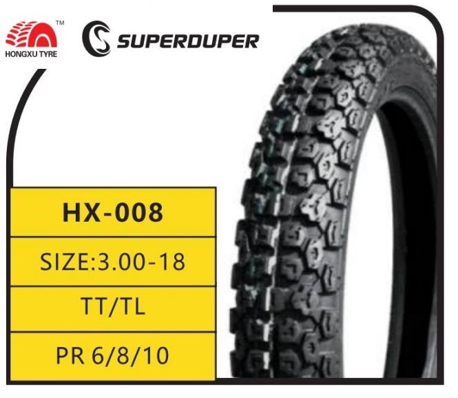 Motorcycle tire manufacturer HX-008 HX008B 300-18 410-18 LLANTAS neumaticos de moto City motorcycle scrambling motorcycles