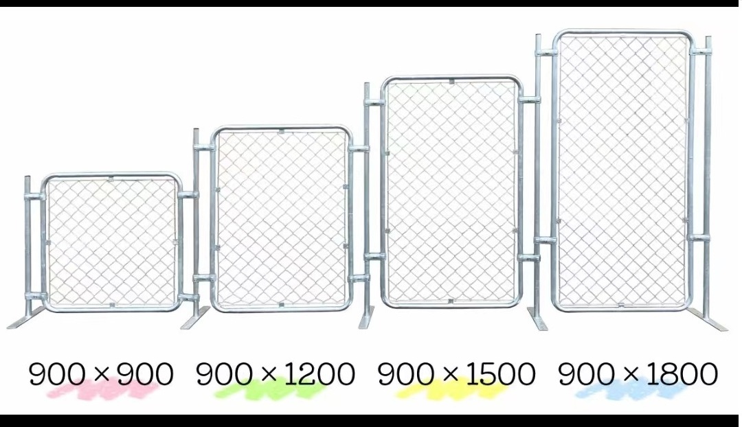 Hot-dip galvanized Long-lasting temporary American Fence 900*900 Galvanized wire mesh Garden Gate