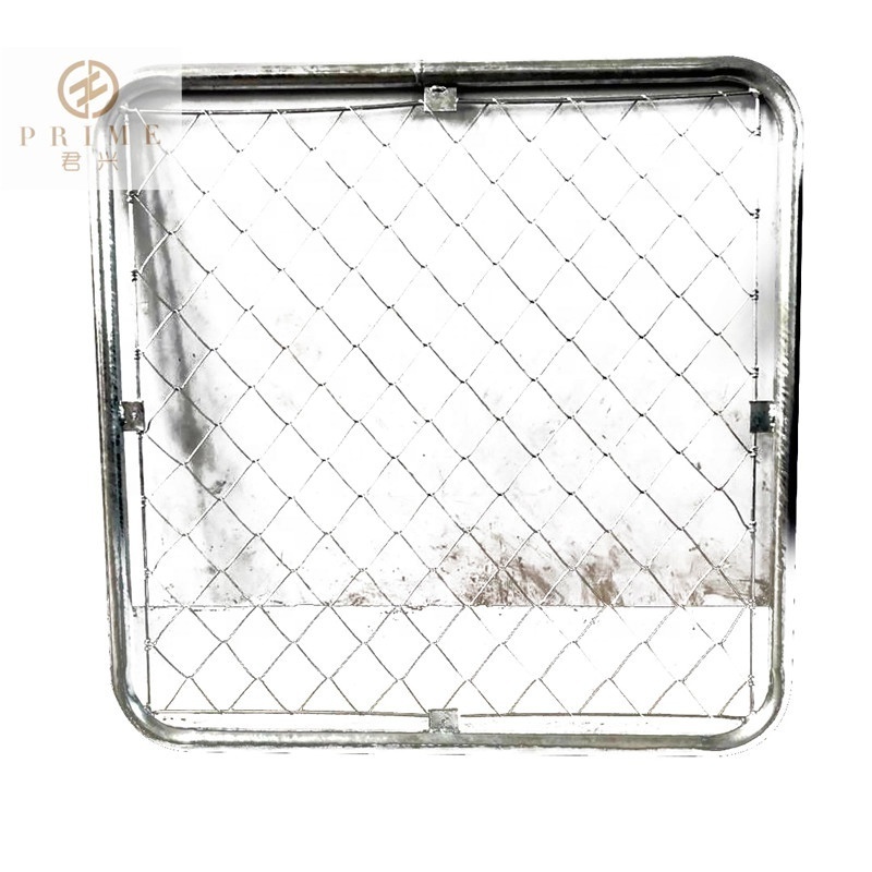 Hot-dip galvanized Long-lasting temporary American Fence 900*900 Galvanized wire mesh Garden Gate