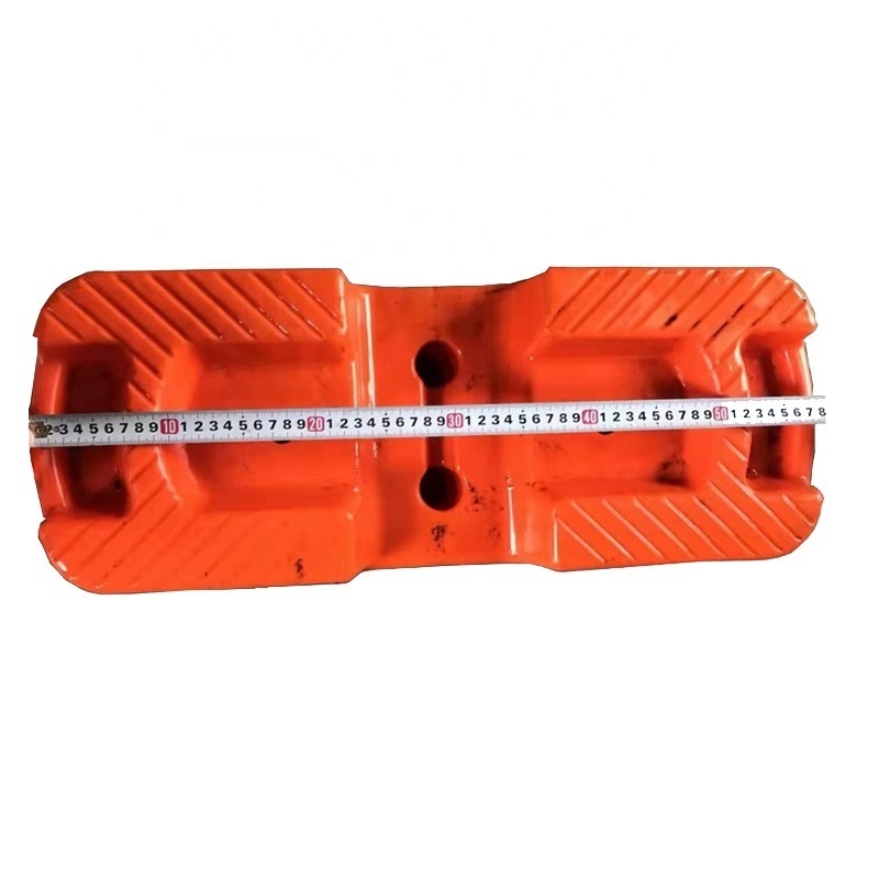 Guard fence support feet temporary fence PP counterweight Interior filled cement foundation Construction site parts