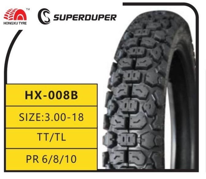 Motorcycle tire manufacturer HX-008 HX008B 300-18 410-18 LLANTAS neumaticos de moto City motorcycle scrambling motorcycles