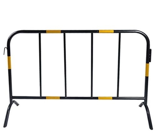 Portable crowd control barrier galvanized metal barrier/Powder coating crowd control pedestrian barrier