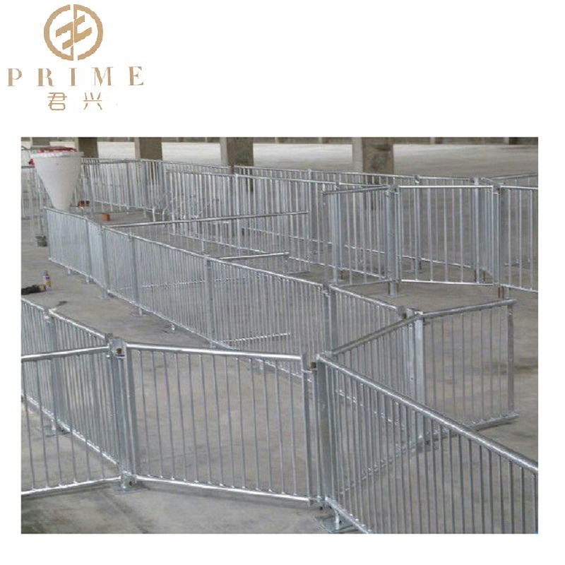 Pig barn equipment hogs Fatten crate finishing pen livestock husbandry equipment stalls hot dip galvanized steel