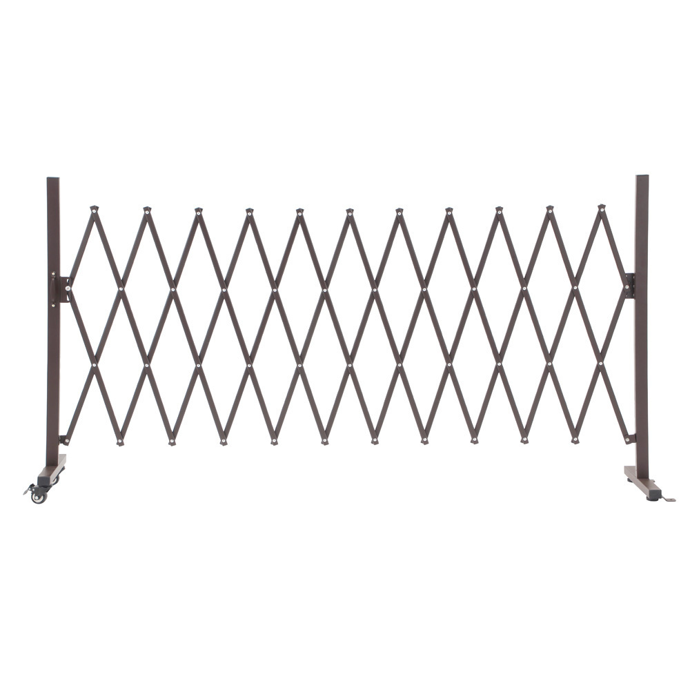 Accordion Customized Folding Collapsible Scissor Gate Aluminum Safety Expandable Fence