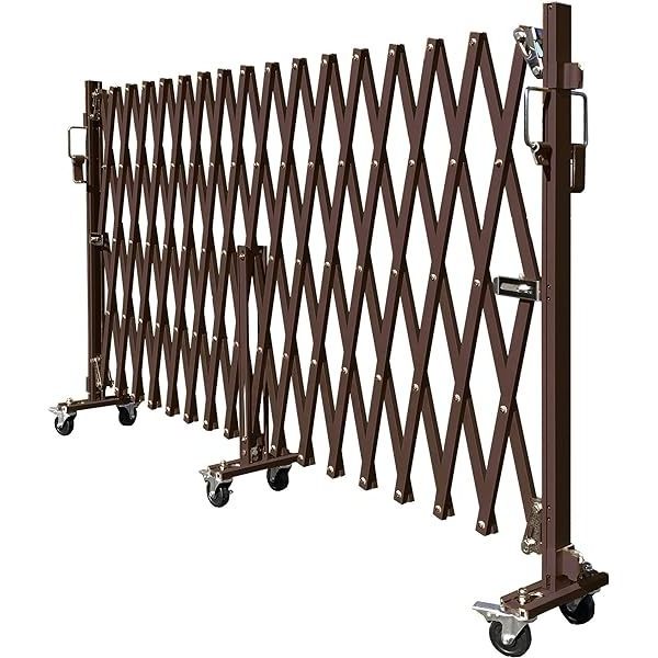 Aluminum retractable sliding Expanding Barrier Gate