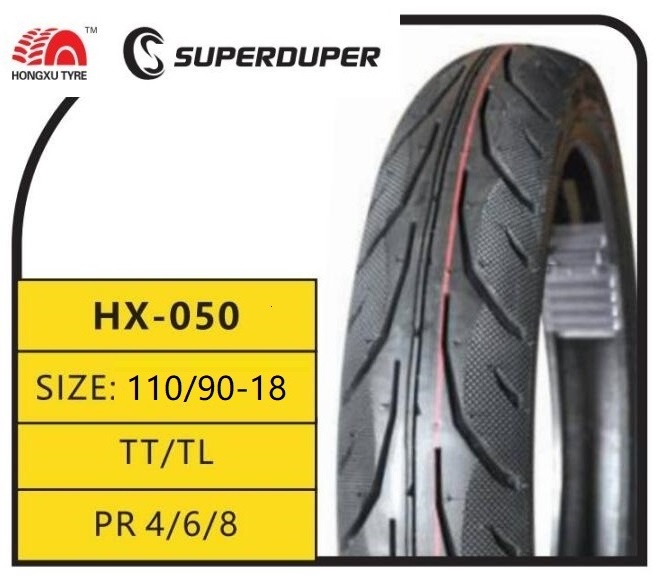 HX-050 2.50-18 120/80-17 100/90-18 410-18 110/90-18 120/90-16 China motorcycle tire manufacturer exporter moto tyre supplier