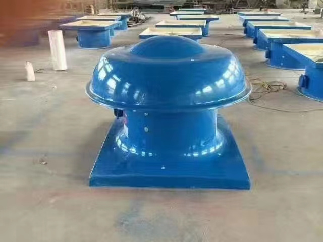 Commercial Roof Ventilation Exhaust Vent Fan with round roof vent covers