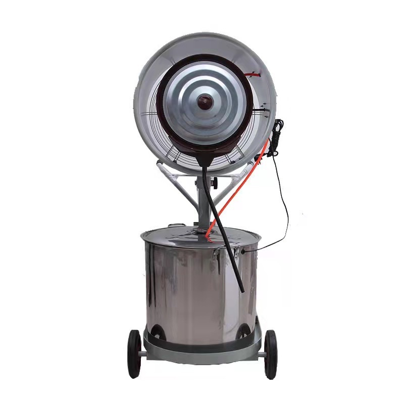 humidifier 170L water tank industrial commercial spray fan with wheel farm workshop greenhouse flower