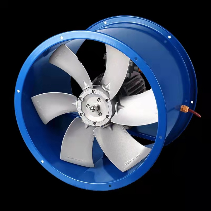 200-2000 mm large CFM ventilation timber drying kiln axial fan for chiller