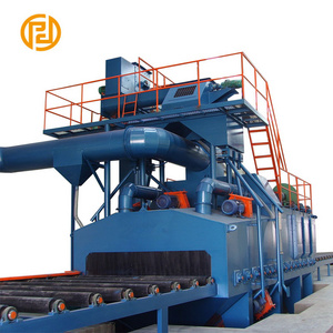 Q69 Roller conveying H Beam shot blasting blast machine equipment