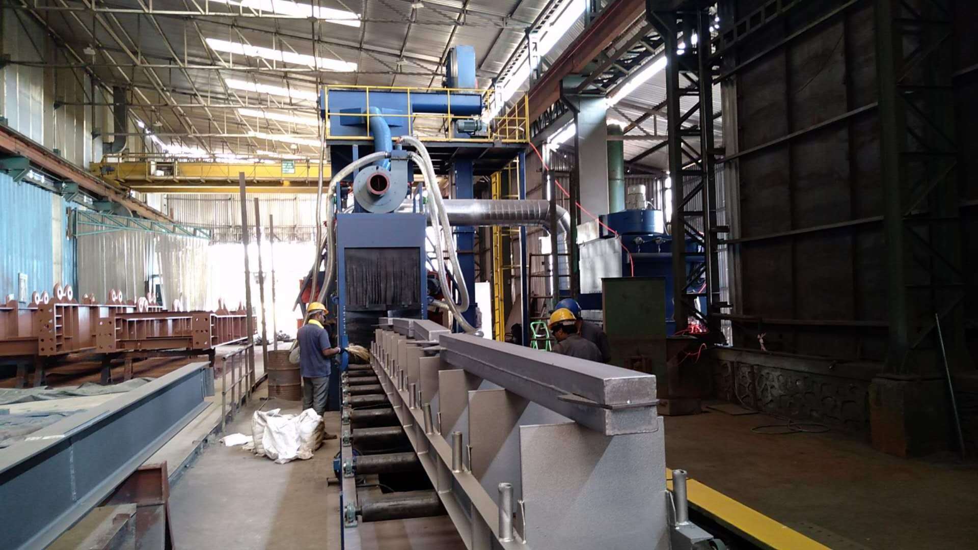 automatic resin coated sand clay sand processing production line / clay sand reclamation