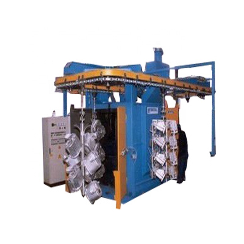 High efficiency hook type shot blasting machine/sand blasting machine/wheel blasting machine