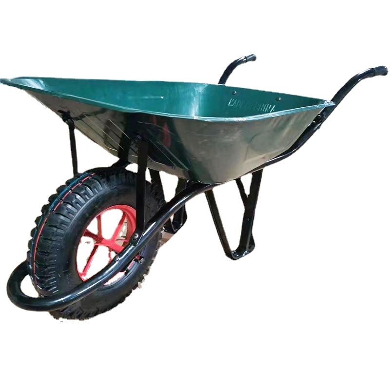 Heavy Goods Transport Trolley For Construction Site Farm Materials Electric Wheelbarrow