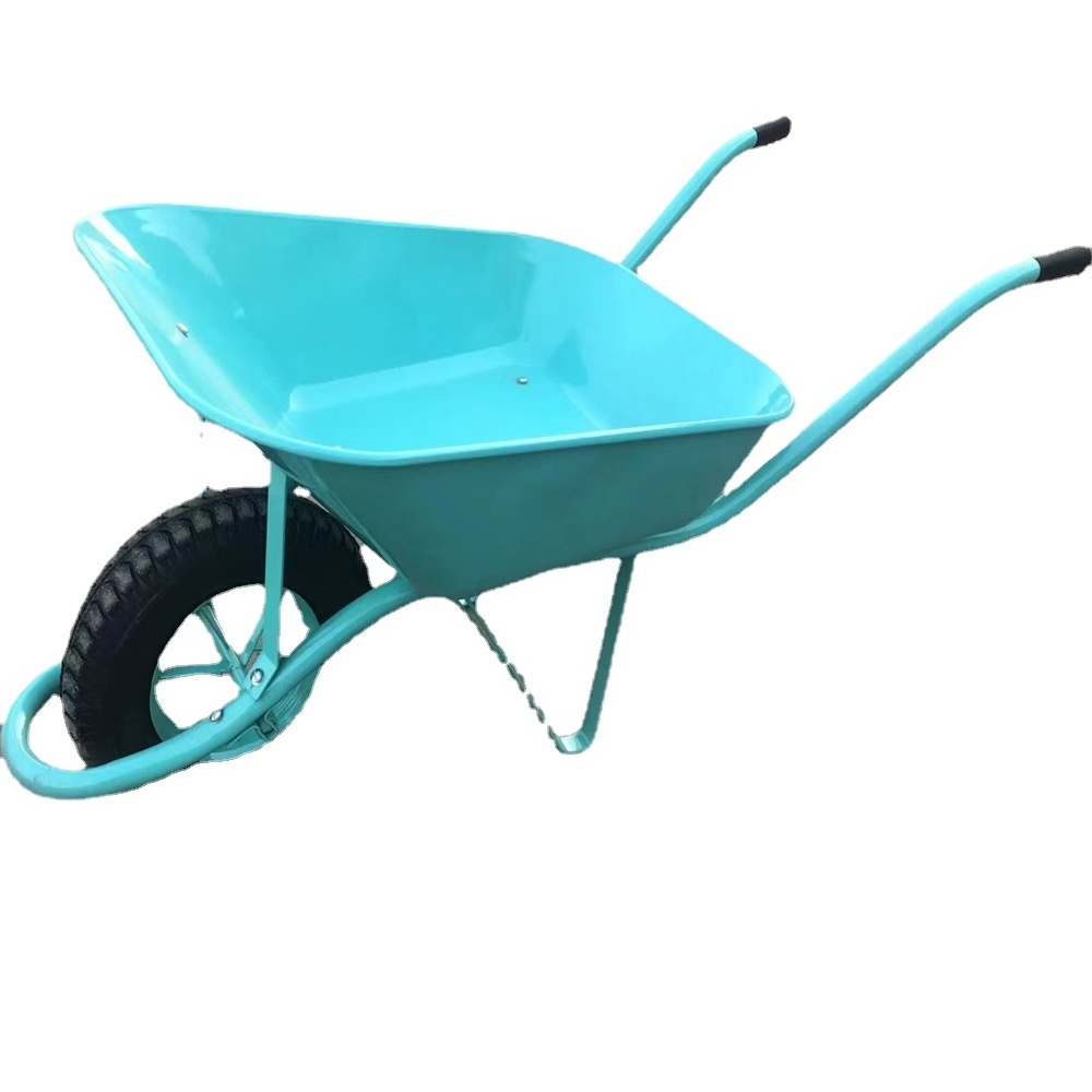 Heavy Goods Transport Trolley For Construction Site Farm Materials Electric Wheelbarrow