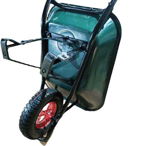 Heavy Goods Transport Trolley For Construction Site Farm Materials Electric Wheelbarrow