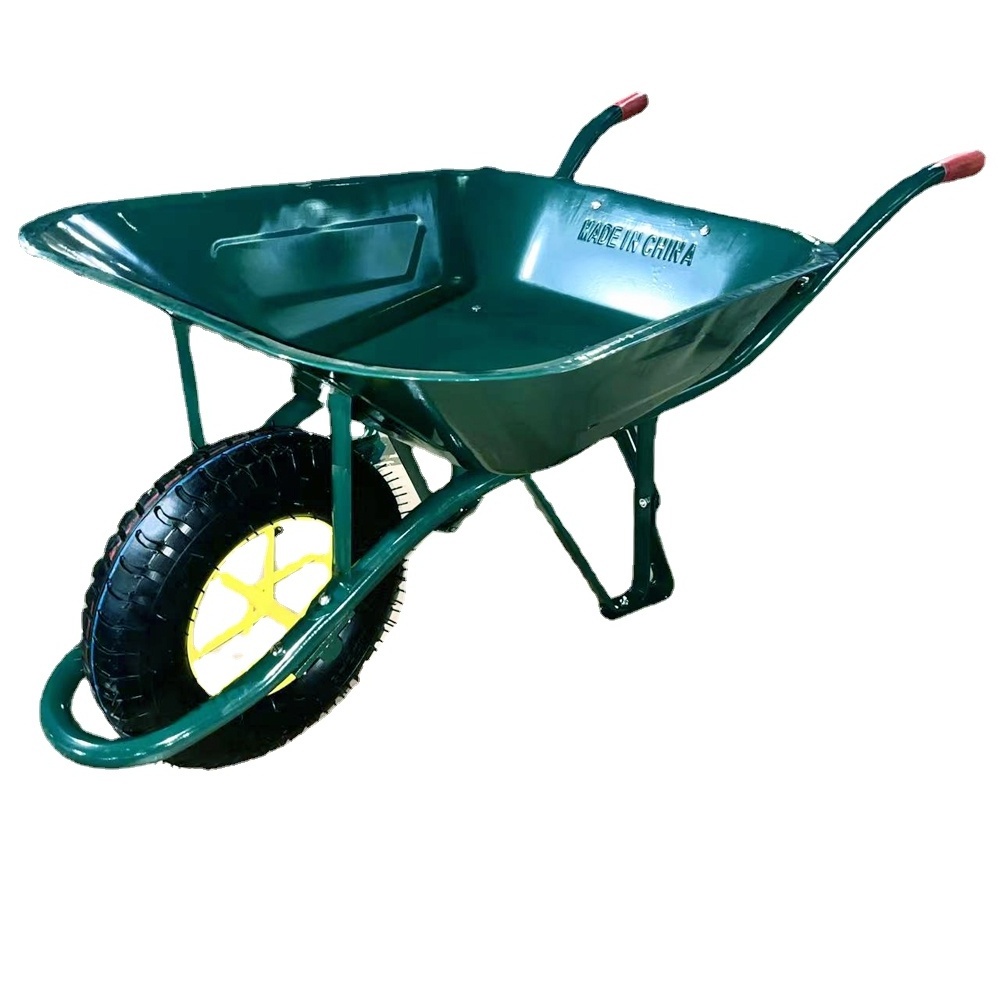 Heavy Goods Transport Trolley For Construction Site Farm Materials Electric Wheelbarrow