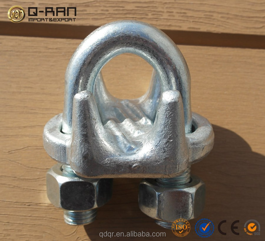 Rigging Hardware US Type Drop Forged Wire Rope Clip 3/4