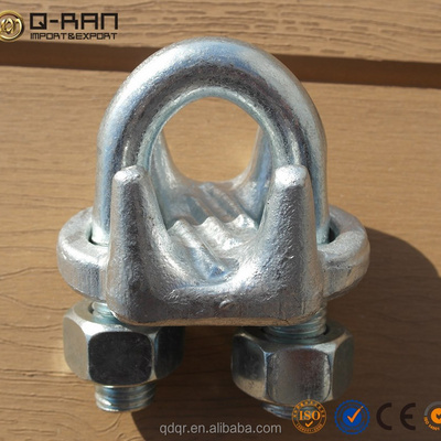 Rigging Hardware US Type Drop Forged Wire Rope Clip 3/4" U Bolt Clamp