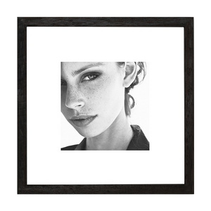 Nordic Solid Square Style 5 6 7'' Wood Photo Frame Modern Home Decoration Tabletop Poster Frames