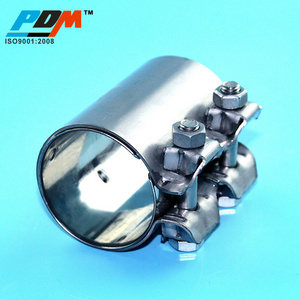 1.5 Inch Stainless Steel Exhaust Muffler Sleeve Band Clamp