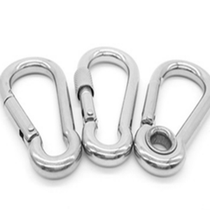 AISI 304 stainless steel safety spring snap hook safety hook