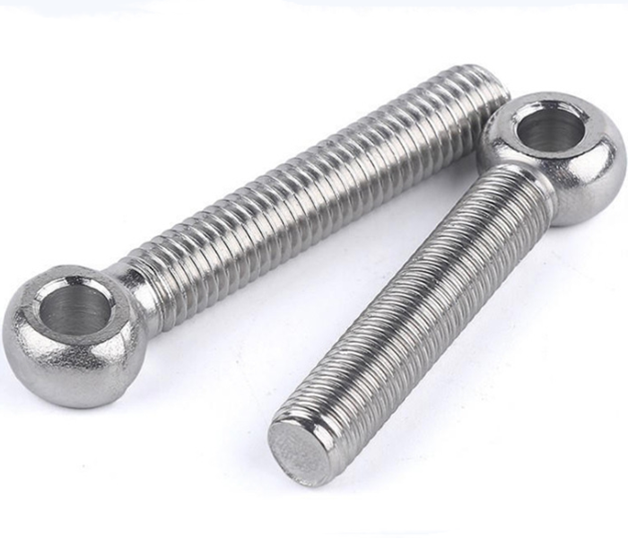 SS316, SS 304 DIN444 Stainless Steel forged flat head eye bolt