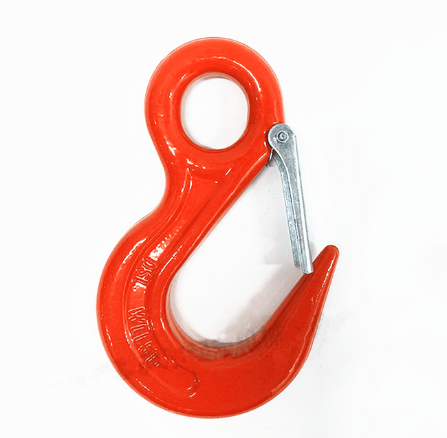 G80 safety hook Eye slip hook with latch