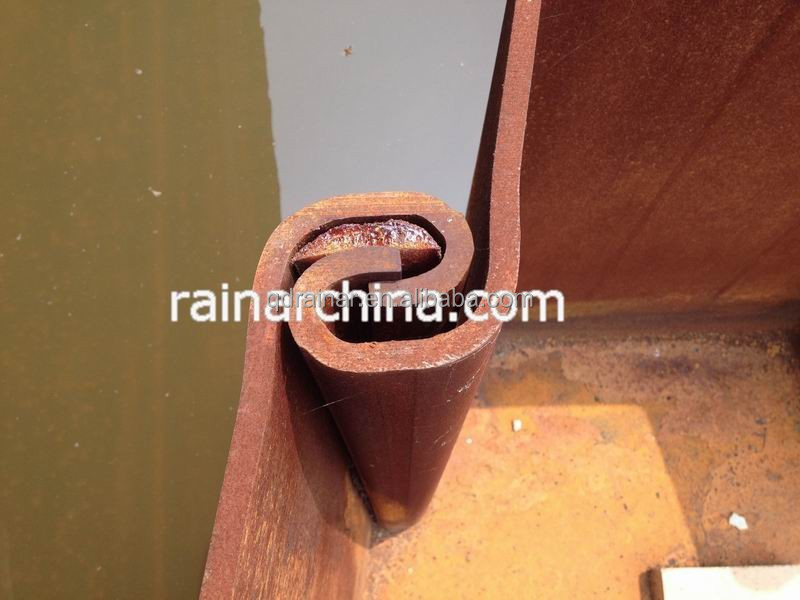 600-750mm cold rolled U type steel larsen sheet pile