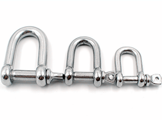 stainless 304  stainless 316  Eur D type shackle