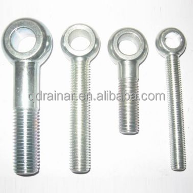 SS316, SS 304 DIN444 Stainless Steel forged flat head eye bolt