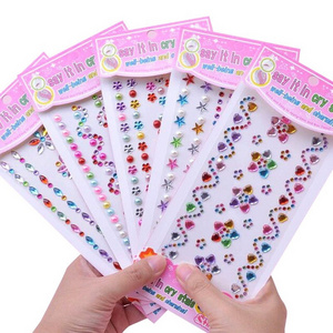 Diamond Stickers Stage Performance Makeup Handmade Creative DIY Decoration Acrylic Three-dimensional Diamond Stickers