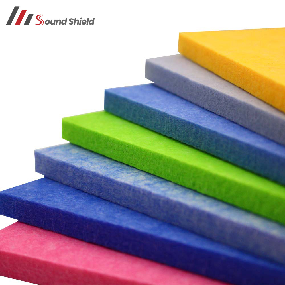 Acoustics-sound insulation polyester fiber sound-absorbing sound insulation board for home studio