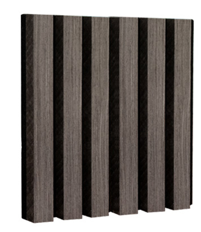 Wall And Ceiling Natural Oak Polyester Acoustic Mdf Wooden Veneer Slat Panel For Interior Soundproof Board