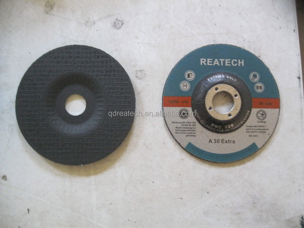 Type 42 Abrasive Depressed Center Angle Grinder Metal Cutting Disc