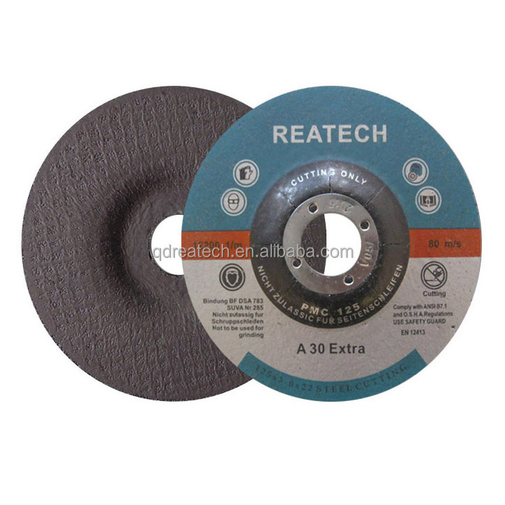 Type 42 Abrasive Depressed Center Angle Grinder Metal Cutting Disc