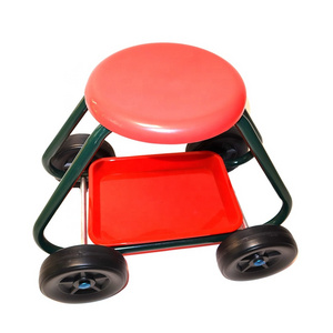 Rolling Garden Cart Work Seat Garden work Seat Cart