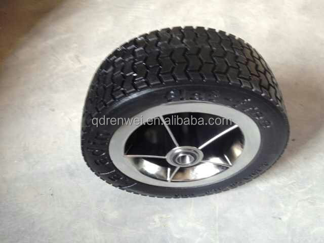 Smooth Tread Flat Free 13 X 5.00-6 Tire &  Wheel Assembly