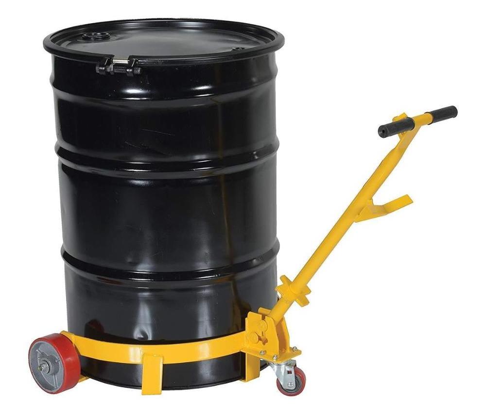 Heavy Duty Drum Holder Caddie Barrel Dolly for 55 gallon Truck Cart Wheels Tool