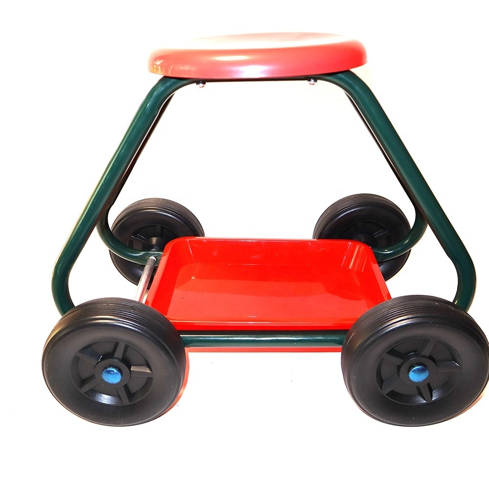 Rolling Garden Cart Work Seat Garden work Seat Cart