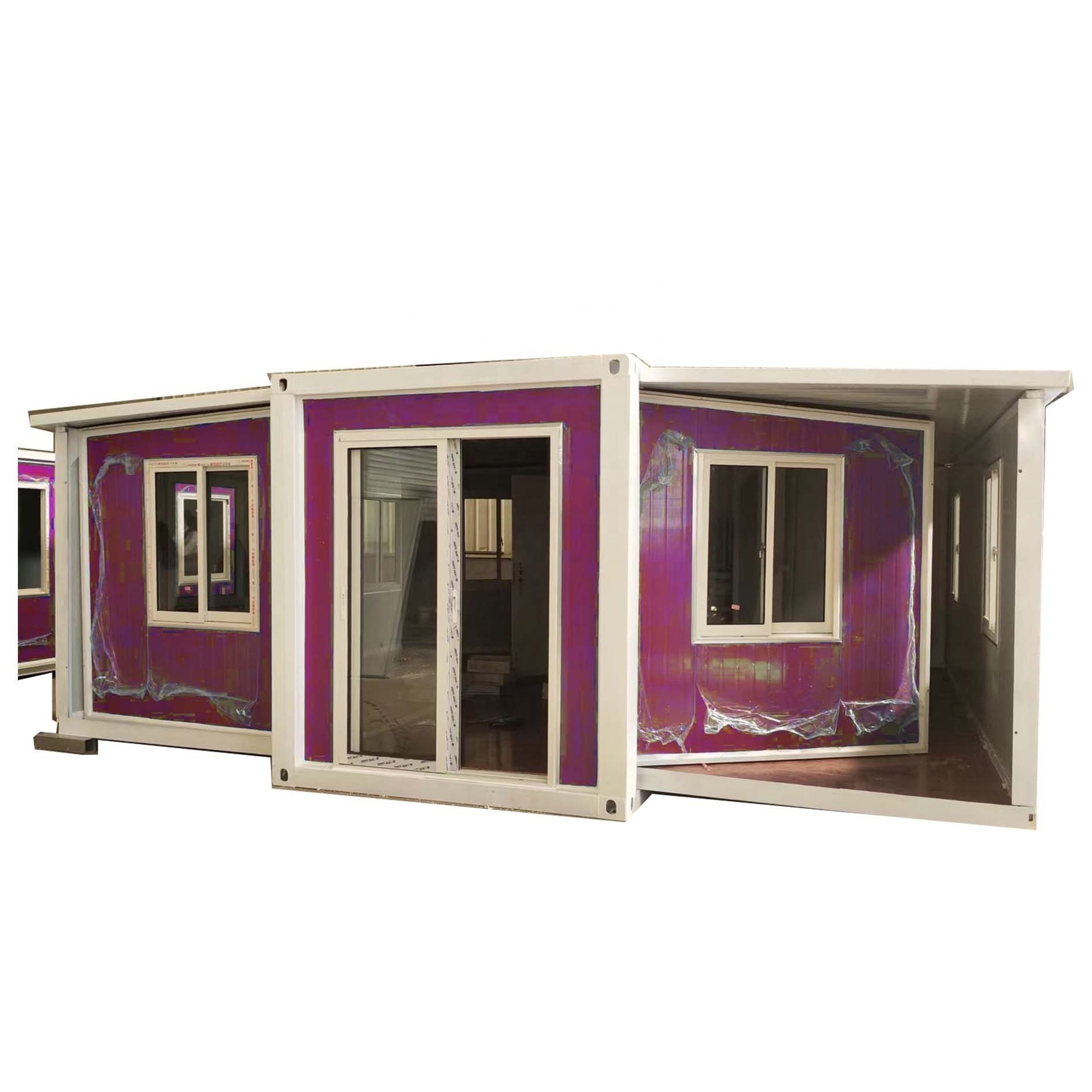 Factory Direct Sale Fabricated tiny Homes Luxury Steel Structure Building Modern Residential Mobile China expandable Houses